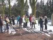 Kurzer Halt an der Allee
