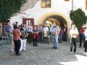 Im kleinen Innenhof