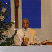 P. Matthew bei der Messe