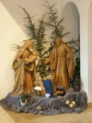 Krippe in der Krankenhauskapelle