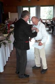 Siegfried Meißner wird geehrt