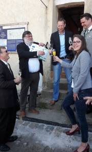 Alle sind glücklich über die Förderzusage