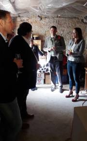 Danach gab Erwin Mayer den Gästen Infos zum Türmerhaus