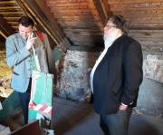 Auch Landrat Ebeling ist vom Türmerhaus sehr angetan