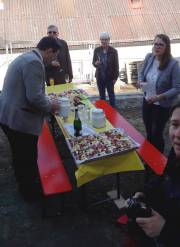 Dann gings zum gemütlichen Teil über