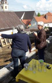 Die OWV-Frauen sind an der Umfeldgestaltung sehr interessiert