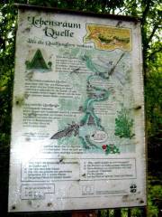 Info-Tafel zum kleinen Fluß Lillach