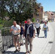 1  Erst ging es bei praller Sonne bergauf