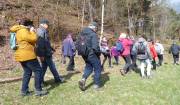 02 Die Wanderer marschieren zur Buchberg-Hütte